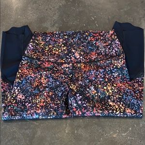 Lululemon Wonder Under High Rise Floral Crop 8